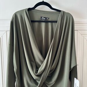 ZYIA Army Green Shawl